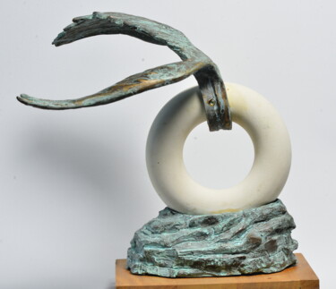 Скульптура под названием "Free Soul" - Seda Eyuboglu, Подлинное произведение искусства, Бронза