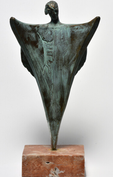 Sculpture titled "Arch Angle" by Seda Eyuboglu, Original Artwork, Bronze