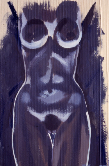 Peinture intitulée "Nude XIV" par Jivko Sedlarski, Œuvre d'art originale, Acrylique