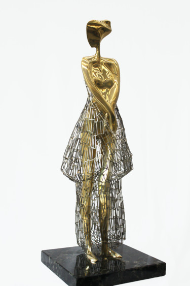 Sculpture intitulée "Andromeda" par Jivko Sedlarski, Œuvre d'art originale, Bronze