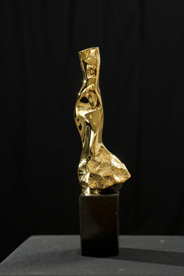 Sculptuur getiteld "Robe Sirène" door Jivko Sedlarski, Origineel Kunstwerk, Bronzen
