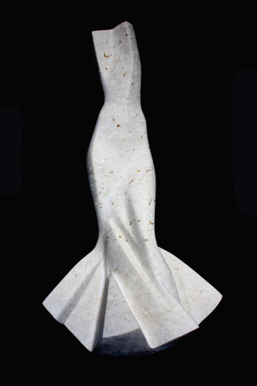Scultura intitolato "Mermaid Dress" da Jivko Sedlarski, Opera d'arte originale, Pietra