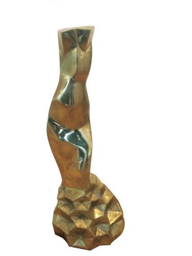 Sculpture intitulée "Robe Sirène I" par Jivko Sedlarski, Œuvre d'art originale, Bronze