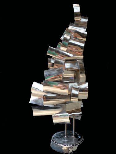 Escultura titulada "Voile" por Jivko Sedlarski, Obra de arte original, Acero inoxidable