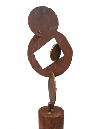 Sculpture intitulée "C IV" par Jivko Sedlarski, Œuvre d'art originale, Métaux