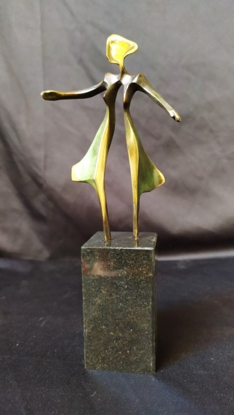 雕塑 标题为“Défilé-II” 由Jivko Sedlarski, 原创艺术品, 青铜
