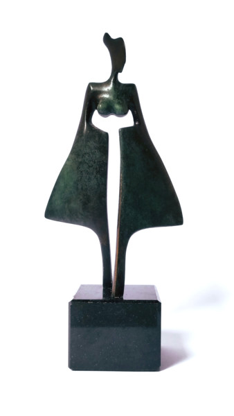 Escultura intitulada "Défilé-I" por Jivko Sedlarski, Obras de arte originais, Bronze