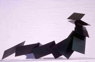 Sculpture intitulée "Acier2" par Jivko Sedlarski, Œuvre d'art originale, Métaux