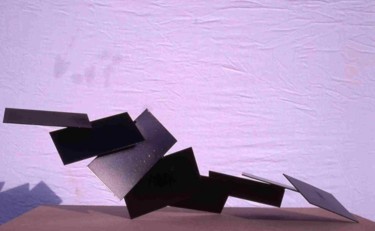 Sculpture intitulée "Acier4" par Jivko Sedlarski, Œuvre d'art originale, Métaux