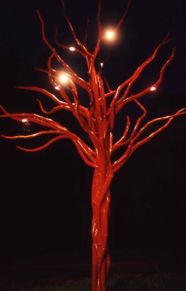 Sculpture titled "l'Arbre" by Jivko Sedlarski, Original Artwork, Metals