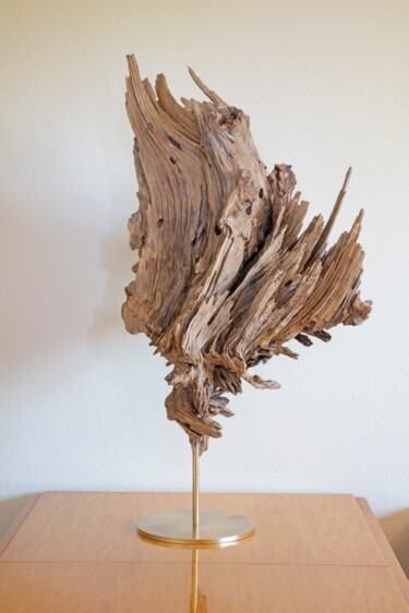 Sculptuur getiteld "Pine decorative scu…" door Jozef Sedmak, Origineel Kunstwerk, Hout