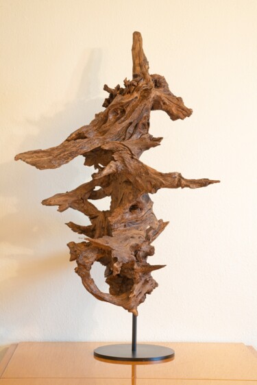Rzeźba zatytułowany „Acacia decorative s…” autorstwa Jozef Sedmak, Oryginalna praca, Drewno