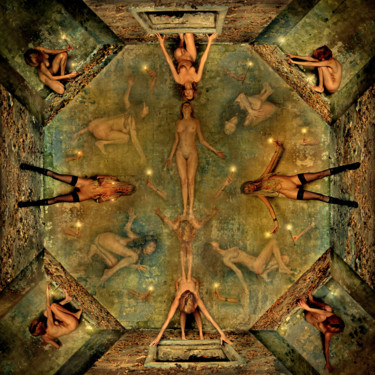 Digital Arts titled "The Kaleidoscope Of…" by Nikolaj Sednin (Nicolas Sedninne), Original Artwork, Digital Painting