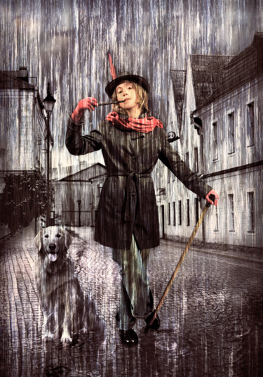 "RainDog" başlıklı Dijital Sanat Николай Седнин (Nicolas Sedninne) tarafından, Orijinal sanat, Nesneler