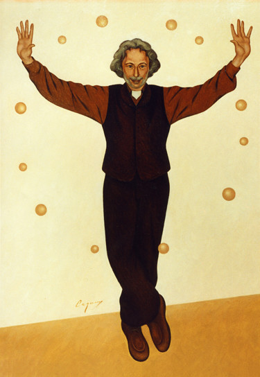 Pittura intitolato "The Magic Of Pierre…" da Nikolai Sednin (Nicolas Sednin), Opera d'arte originale, Olio
