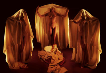 Fotografia intitolato "Faith healers" da Nikolaj Sednin (Nicolas Sedninne), Opera d'arte originale, Fotografia manipolata