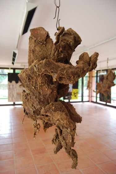 Escultura titulada "Existence acéphale" por Agnès Ségura, Obra de arte original