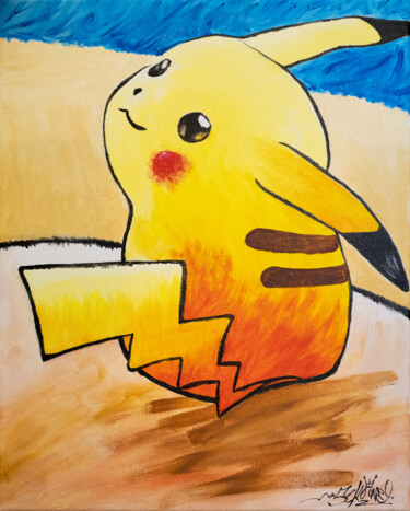 Painting titled "I choose you" by Seko One, Original Artwork, Acrylic Mounted on Wood Stretcher frame