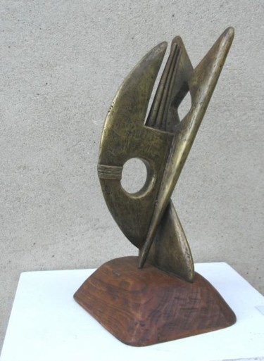 Sculpture intitulée "Antelope- 2eme face" par Sekou, Œuvre d'art originale