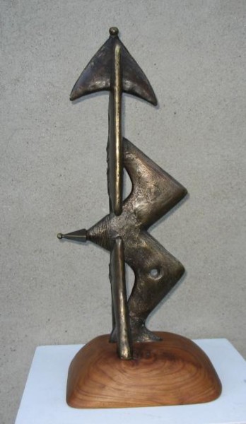 Sculpture titled "Sans titre IV" by Sekou, Original Artwork