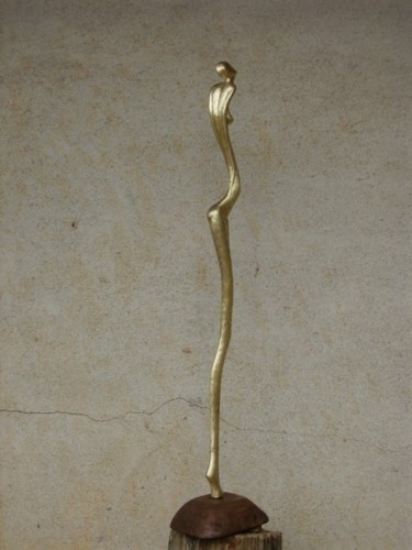 Sculpture titled "Grace I" by Sekou, Original Artwork, Metals