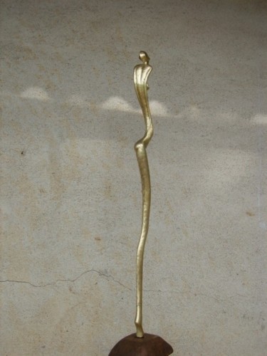 Sculpture titled "Grace I" by Sekou, Original Artwork, Metals
