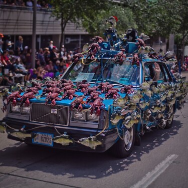 Houstons berühmtes Orange Show Center erweitert 2 Hektar, um mehr Parade-Autos zu zeigen