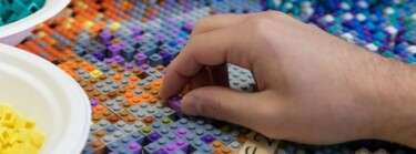 650 000 pièces de Lego pour réaliser une copie des nénuphars de Monet !