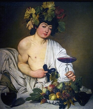 Bacchus von Caravaggio
