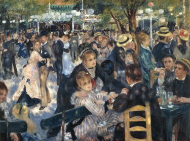 Χορός στο Moulin de la Galette του Auguste Renoir