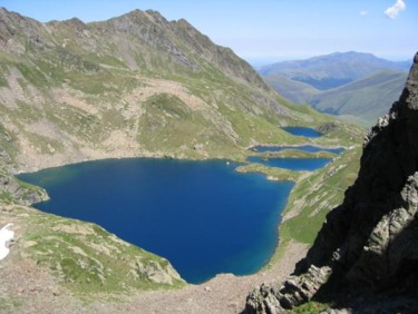 Photography titled "lac en Ossau photo…" by Jean-Claude Selles Brotons, Original Artwork