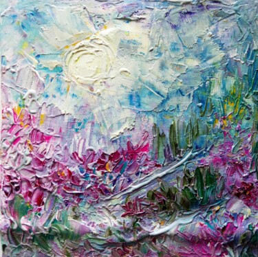 Pintura titulada "Oregon Blooming Val…" por Selena Sashina, Obra de arte original, Oleo Montado en Bastidor de camilla de ma…