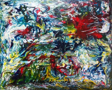 Peinture intitulée "Endless variety of…" par Selena Sashina, Œuvre d'art originale, Acrylique Monté sur Châssis en bois