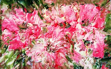 Painting titled "Red Poppies" by Selena Sashina, Original Artwork, Oil