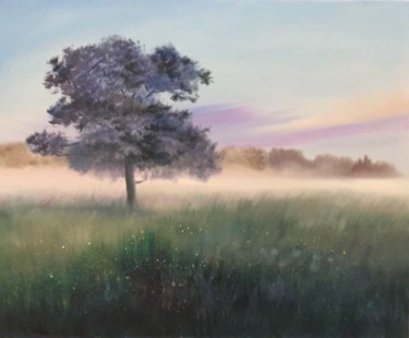 Картина под названием "Утренняя свежесть.j…" - Darya Semenova, Подлинное произведение искусства, Масло