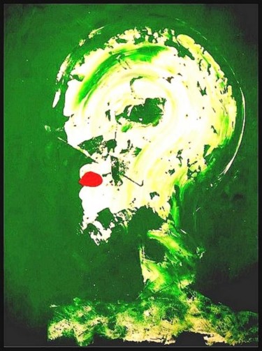 Peinture intitulée "Alien" par Sena, Œuvre d'art originale