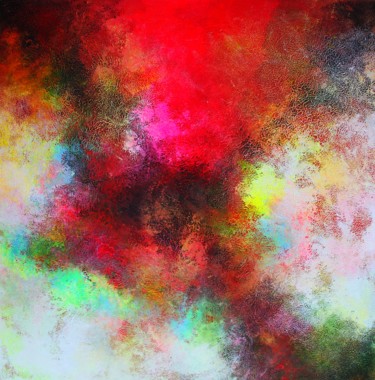 Картина под названием "Element" - Alex Senchenko, Подлинное произведение искусства, Акварель Установлен на Деревянная рама д…