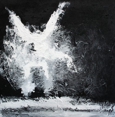 Картина под названием "Saga N73" - Alex Senchenko, Подлинное произведение искусства, Акрил Установлен на Деревянная рама для…