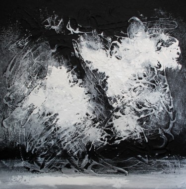 Картина под названием "Saga N74" - Alex Senchenko, Подлинное произведение искусства, Акрил Установлен на Деревянная рама для…