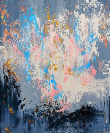 Картина под названием "Abstract 1171" - Alex Senchenko, Подлинное произведение искусства, Акрил Установлен на Деревянная рам…