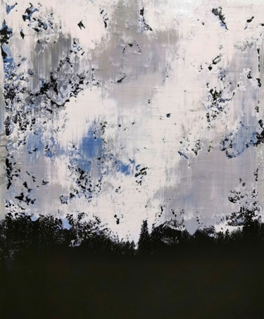 Картина под названием "Abstract 1222" - Alex Senchenko, Подлинное произведение искусства, Акрил Установлен на Деревянная рам…