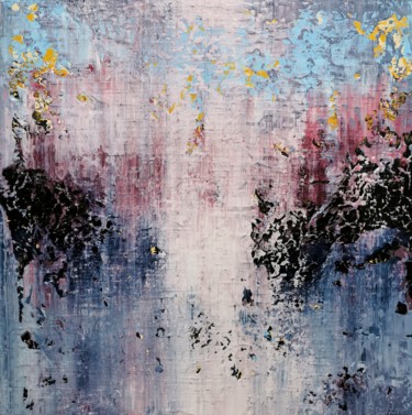 Картина под названием "Abstract 1247" - Alex Senchenko, Подлинное произведение искусства, Акрил Установлен на Деревянная рам…