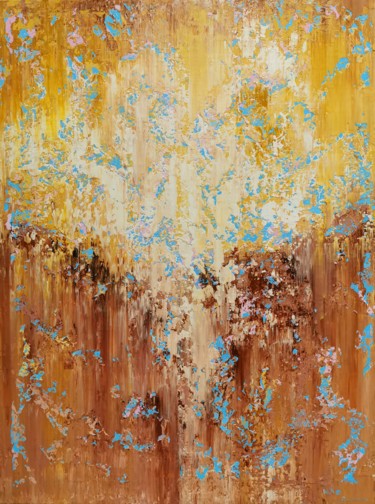 Картина под названием "Abstract 1269" - Alex Senchenko, Подлинное произведение искусства, Акрил Установлен на Деревянная рам…