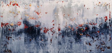 Картина под названием "Abstract 1275" - Alex Senchenko, Подлинное произведение искусства, Акрил Установлен на Деревянная рам…