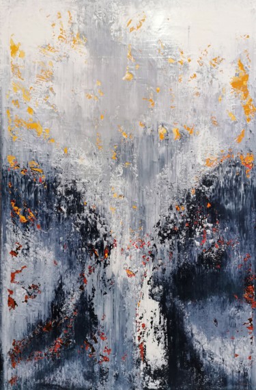 Abstract 2158 Peinture intitulée "Abstract 2158" par Alex Senchenko, Œuvre d'art originale, Acrylique Monté sur Châssis
