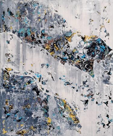 Картина под названием "Abstract 2245" - Alex Senchenko, Подлинное произведение искусства, Акрил Установлен на Деревянная рам…