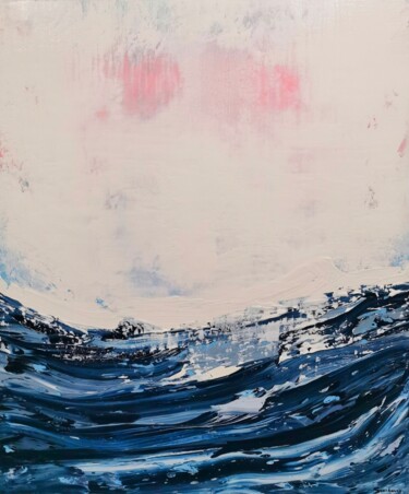 Картина под названием "Abstract 2273" - Alex Senchenko, Подлинное произведение искусства, Акрил Установлен на Деревянная рам…