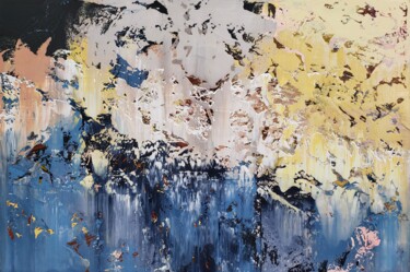 Картина под названием "Abstract 2291" - Alex Senchenko, Подлинное произведение искусства, Акрил Установлен на Деревянная рам…