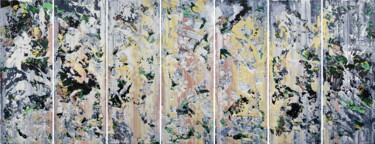 Pittura intitolato "Abstract 22160" da Alex Senchenko, Opera d'arte originale, Acrilico Montato su Telaio per barella in leg…