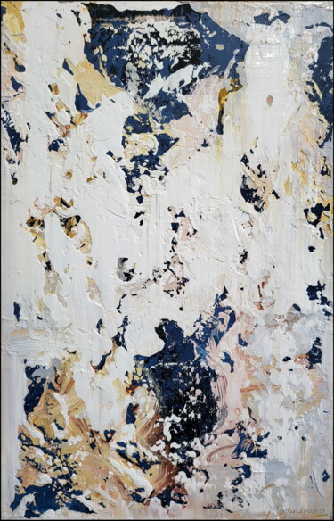 Pittura intitolato "Abstract 2340" da Alex Senchenko, Opera d'arte originale, Acrilico Montato su Telaio per barella in legno